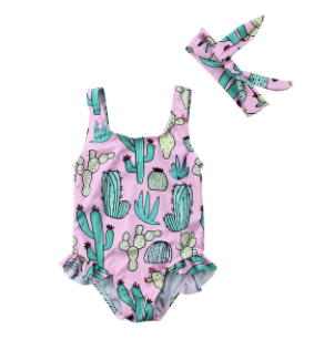 Baby/Toddler Cactus Swimsuit