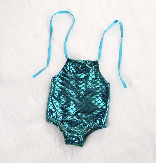Baby/Toddler Green Mermaid Swimsuit