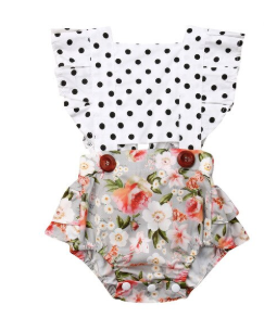Baby/Toddler Button Romper - Multiple