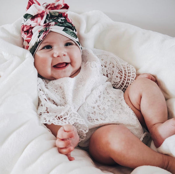 Baby/Toddler White Lace Bodysuit