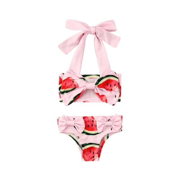 Baby/Toddler Pink Watermelon Bikini