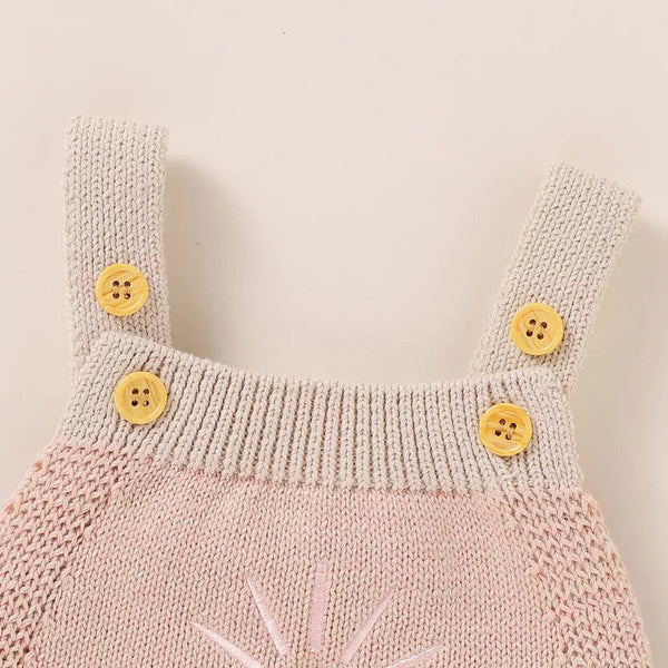 Baby/Toddler Sun Knitted Romper