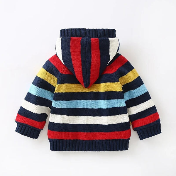 Baby/Toddler Striped Cardigan