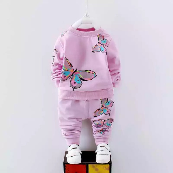 Baby/Toddler Butterfly Joggers Set