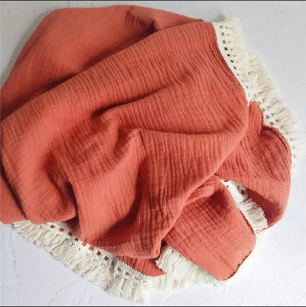 Baby/Toddler Fringe Blanket