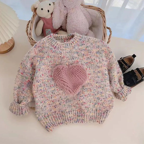 Kids Heart Sweater