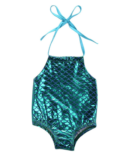 Baby/Toddler Green Mermaid Swimsuit