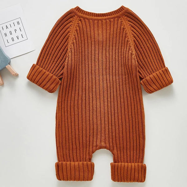 Baby/Toddler Button-up Sweater Romper