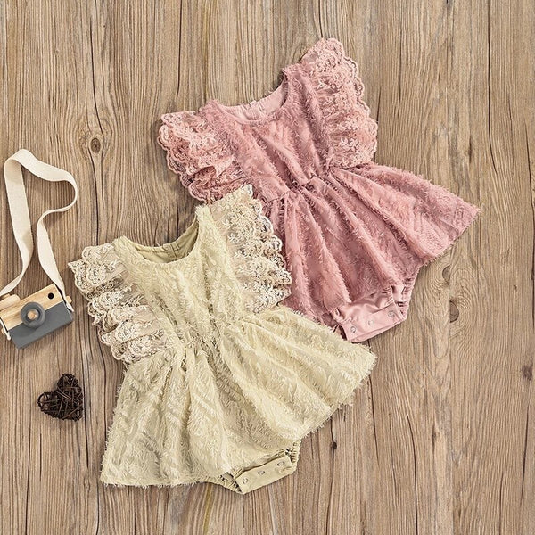 Baby/Toddler Lace Dress/Romper